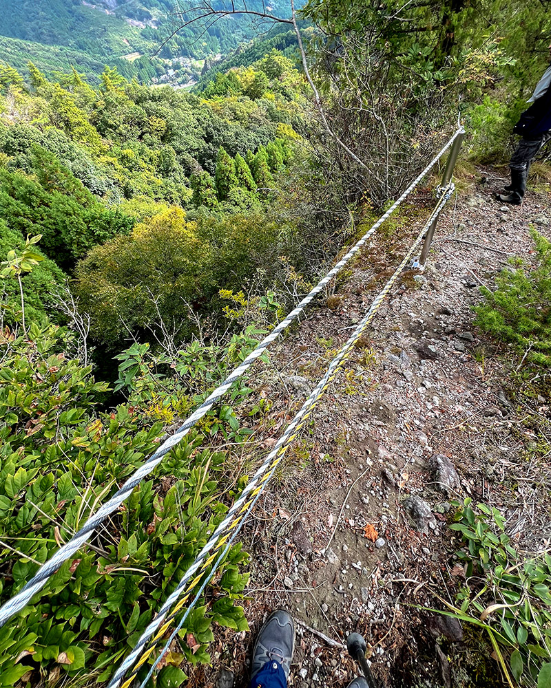 熊野古道大門坂の様子